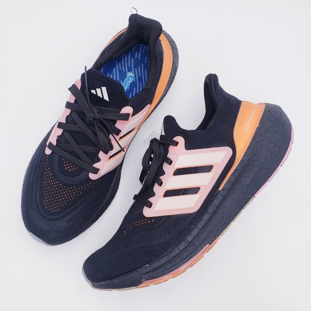 Adidas Women's Size 10 Ultraboost Light Black Beam Pink Sneaker